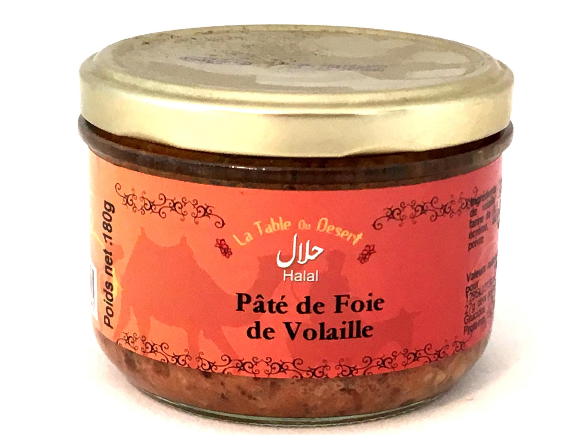 Terrine de foie de volaille halal 180g 1