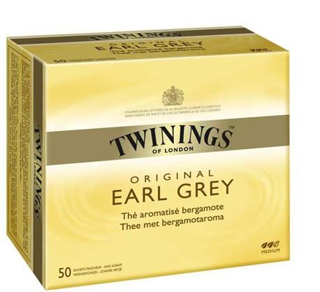 The earl grey 50 sachets twinings pour professionnels