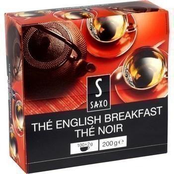 The english breakfast the noir 100x2 g