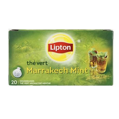 The menthe de marrakech 20 sachets lipton pour professionnels