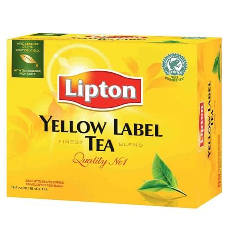 The noir yellow label 60 sachets pour bureau