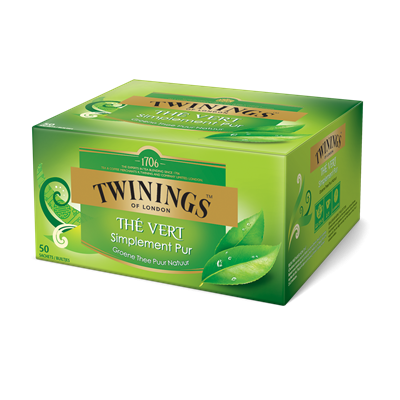 Thé vert menthe bio Kusmi Tea - 2 g x 25 pc - Distributeur