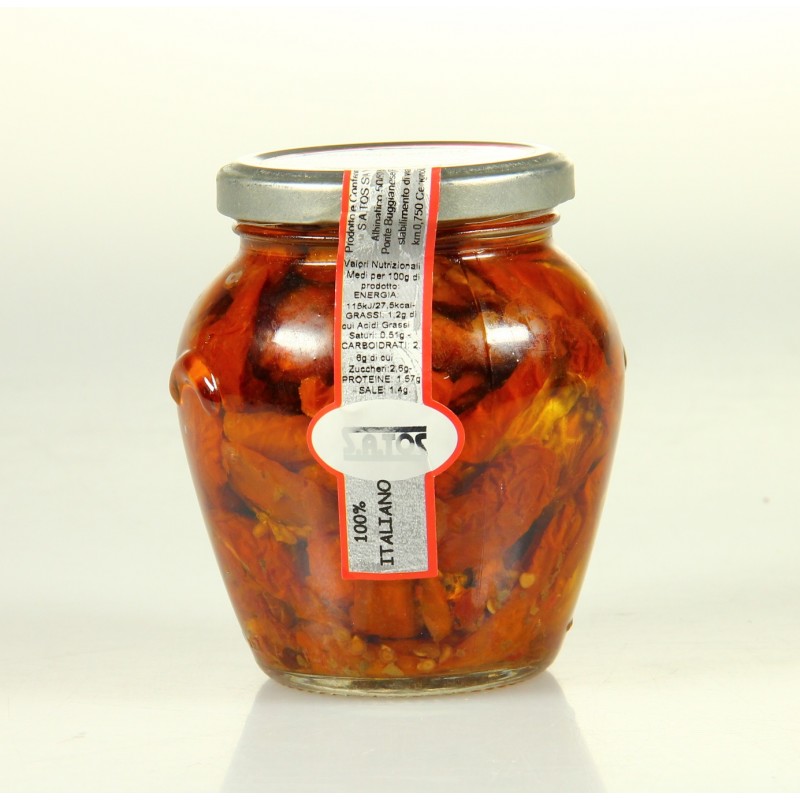 Tomates sechees marinees a l huile satos 314ml