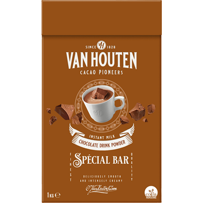 Chocolat van houten en sachet dosette - boîte de 100 - van houten -  Boissons - Achat & prix