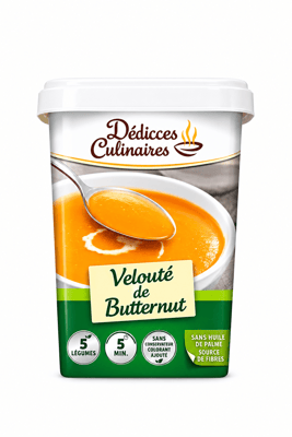 Veloute de butternut 475 g 5 l 20 rations dedicaces culinaires