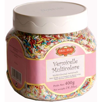 Vermicelles multicolores Eric Bur 400 G