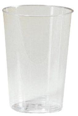 Verre en plastique jetable cristal injecte 4 cl vendu par 40 pour bureau